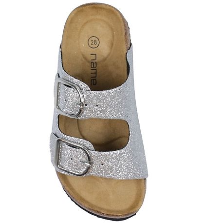 Name It Sandaler - Noos - NkfFlora - Sølv m. Glitter