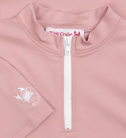 Petit Crabe Badebluse - Max - UV50+ - Pudderrosa