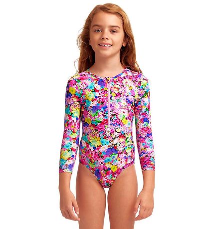 Funkita Badedragt - UV50+ - Sun Cover One - Garden Party