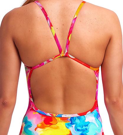 Funkita Badedragt - UV50+ - Single Strap - Messy Monet