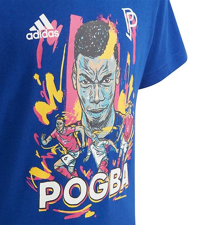 adidas Performance T-shirt - Pogba - Semi Lucid Blue