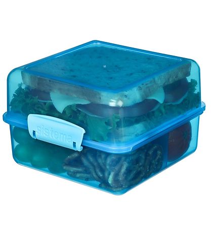 Sistema Madkasse - Lunch Cube - 1,4 l - Blå