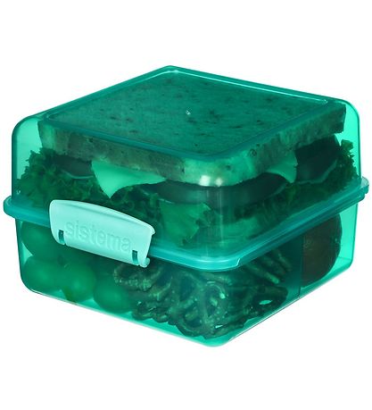 Sistema Madkasse - Lunch Cube - 1,4 l - Turkis