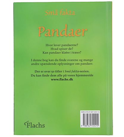 Gads Forlag Bog - Sm Fakta - Pandaer - Dansk