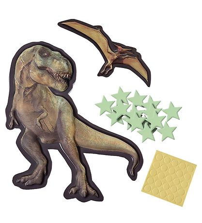 SES Creative - Explore - Selvlysende T-Rex og Pterosaur