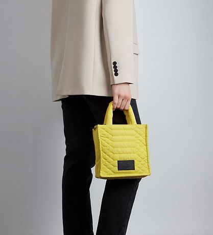 Markberg Taske - VikaMBG Mini Bag Snake Quilt - Electric Yellow