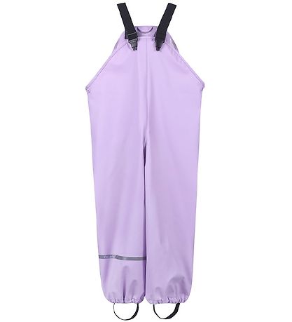 CeLaVi Regntøj m. Seler - Recycled PU - Purple Rose