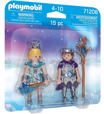 Playmobil DuoPack - Isprinsesse og isprins - 71208 - 15 Dele