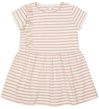 Popirol Kjole - Poanneli Dress - Striped Vanilla