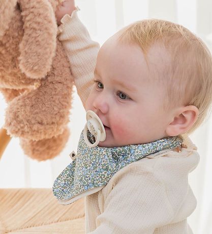 BIBS X Liberty De Lux Sutter - 2-pak - Rund - Eloise/Baby Blue M
