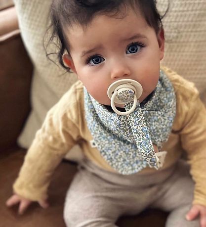 BIBS X Liberty De Lux Sutter - 2-pak - Rund - Eloise/Baby Blue M