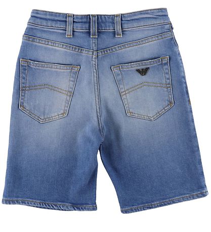 Emporio Armani Shorts - Denim - Lysebl