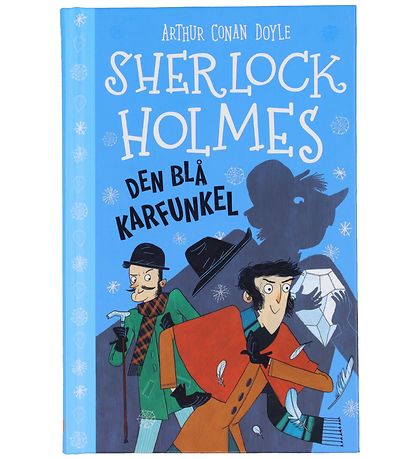 Gads Forlag Bog - Sherlock Holmes - Den Bl Karfunkel - Dansk