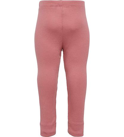 Hummel Leggings - hmlRene Tights - Rib - Mesa Rose