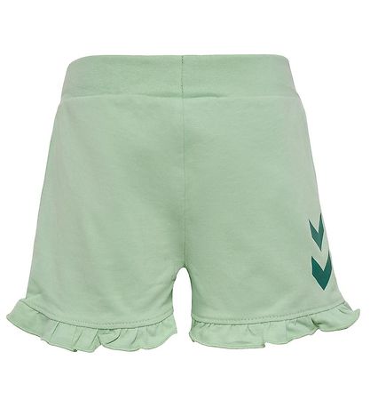 Hummel Shorts - hmlTalya Ruffle - Silt Green