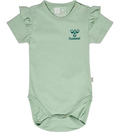 Hummel Body k/ - hmlTalya Ruffle - Silt Green