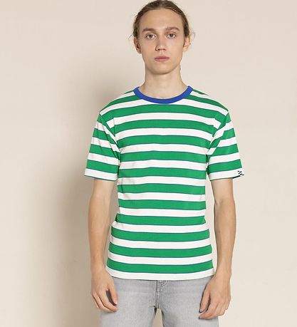 Finger In The Nose T-Shirt - Sailor - Green Stripes