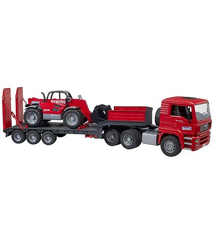 Bruder Lastbil - MAN TGA m. Manitou Teleskoplsser - 02774