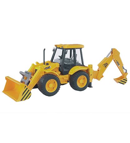 Bruder Arbejdsmaskine - JCB 4CX Rendegraver m. Frontlsser - 024