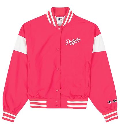 Champion Fashion Bomberjakke - Pink m. Hvid