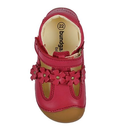 Bundgaard Begyndersandal - Petit Summer Flower - Red WS