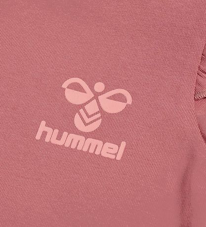 Hummel Body k/ - hmlTalya Ruffle - Mesa Rose