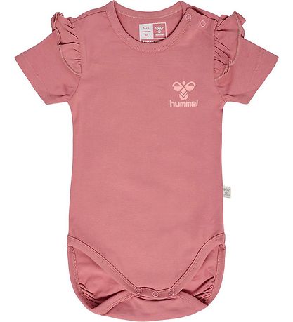 Hummel Body k/ - hmlTalya Ruffle - Mesa Rose