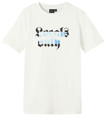 LMTD T-shirt - NlmFocal - White Alyssum m. Print