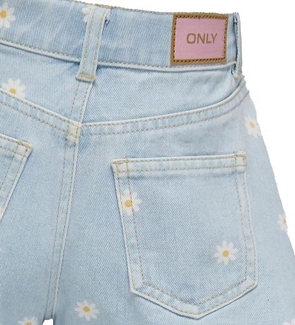 Kids Only Shorts - KogChiara - Light Blue Denim