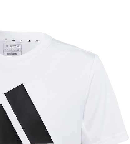 adidas Performance T-Shirt - U TR-ES Logo T - Hvid/Sort