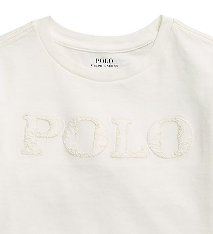Polo Ralph Lauren T-shirt - Cropped - Cottage - Hvid