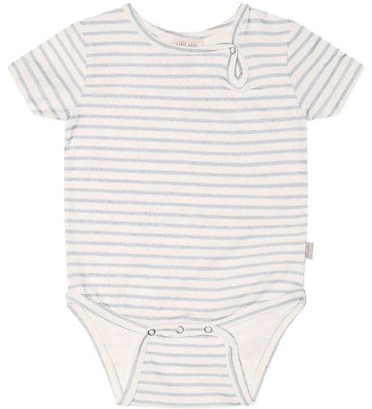 Petit Piao Body k/ - Printed - Pearl Blue/Offwhite