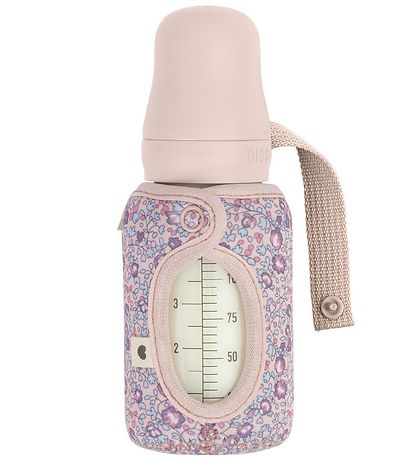 Bibs X Liberty Flaske Etui - Lille - Blomster - Eloise Blush