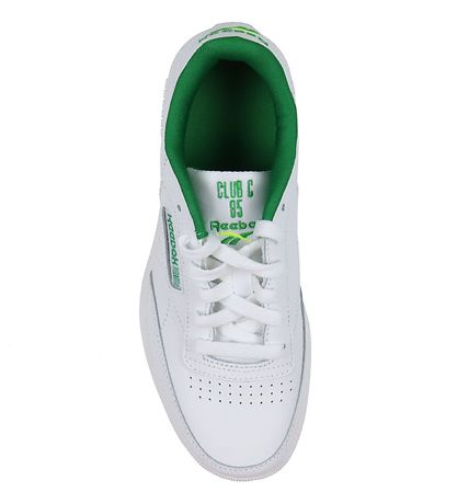 Reebok Sko - Club C Junior - Hvid/Grn