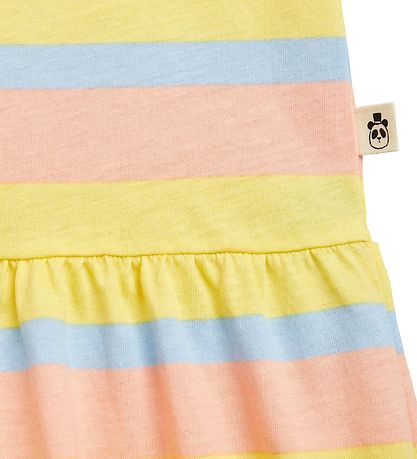 Mini Rodini Kjole - Pastel Stripe - Multi