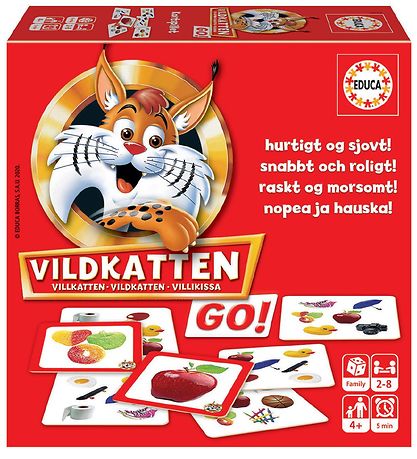 Educa Rejsespil - Vildkatten GO