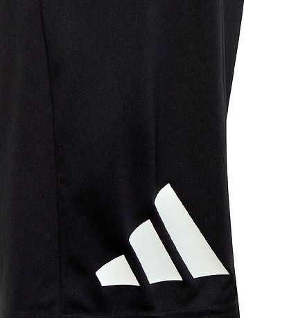 adidas Performance Shorts - U Tr-es Logo - Sort/Hvid