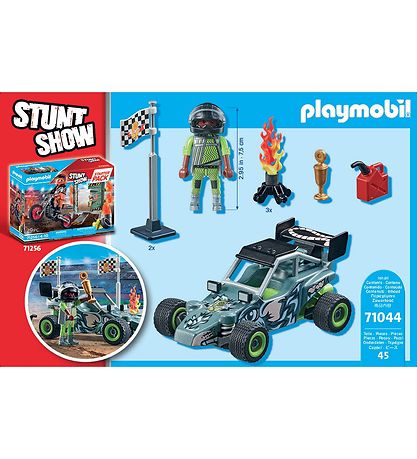 Playmobil Stuntshow - Racer - 71044 - 45 Dele