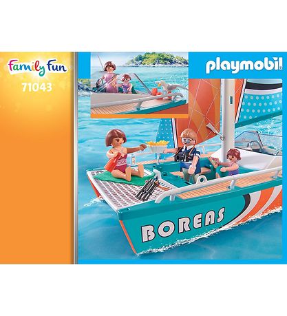 Playmobil Family Fun - Catamaran - 71043 - 53 Dele