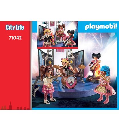 Playmobil City Life - Musikband - 71042 - 77 Dele