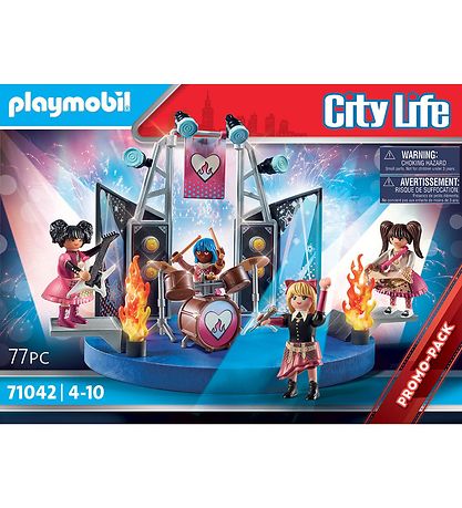 Playmobil City Life - Musikband - 71042 - 77 Dele