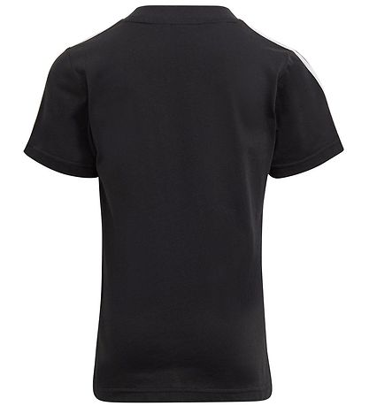 adidas Performance T-shirt - LK 3S CO Tee - Sort/Hvid