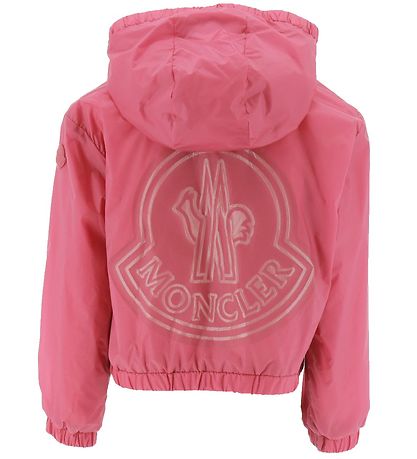 Moncler Jakke - Terbish - Dark Pink m. Logo