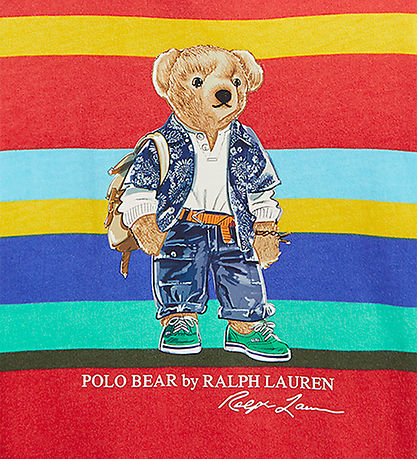 Polo Ralph Lauren T-shirt - Sa - Multifarvet/Stribet