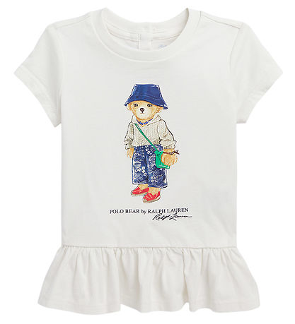 Polo Ralph Lauren T-shirt - Sa - Grhvid m. Bamse