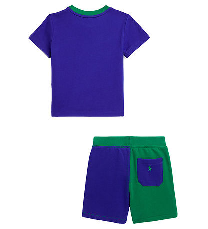 Polo Ralph Lauren T-shirt/Sweatshorts - Classics - Bl/Grn