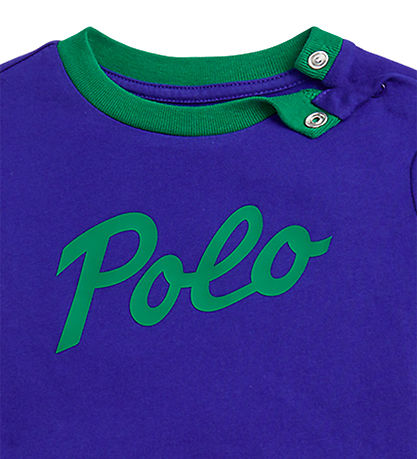 Polo Ralph Lauren T-shirt/Sweatshorts - Classics - Bl/Grn