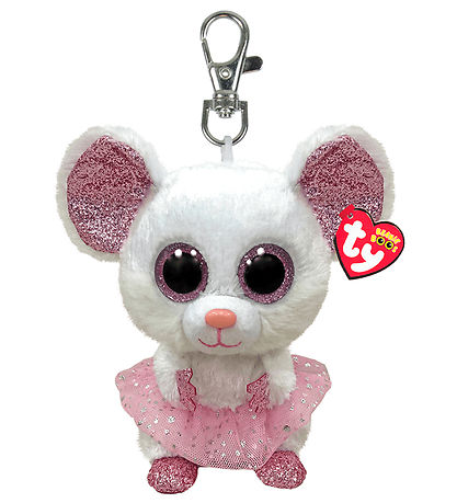 Ty Nglering m. Bamse - Beanie Boos - 10 cm - Nina