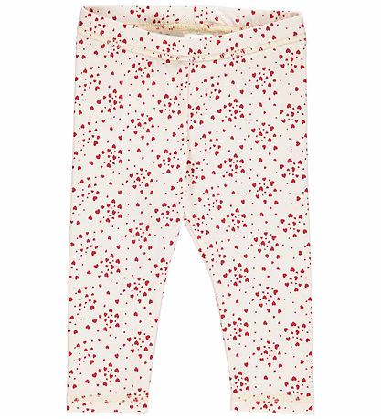 Msli Leggings - Love Buttercream/Berry Red