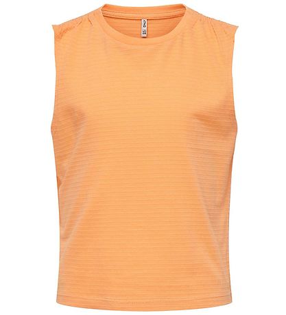 Kids Only Top - KogOlivie - Orange Chiffon